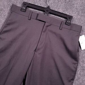 Axist Silkworks Dress Pants Mens 32x32 Straight Leg Gray Wolf Cool‎ Touch